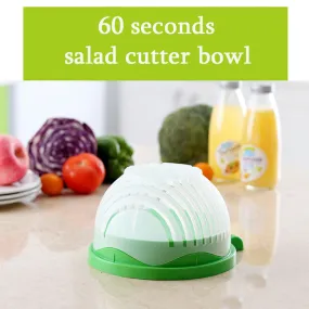 **New 2018**-  60 Second Salad Bowl Maker