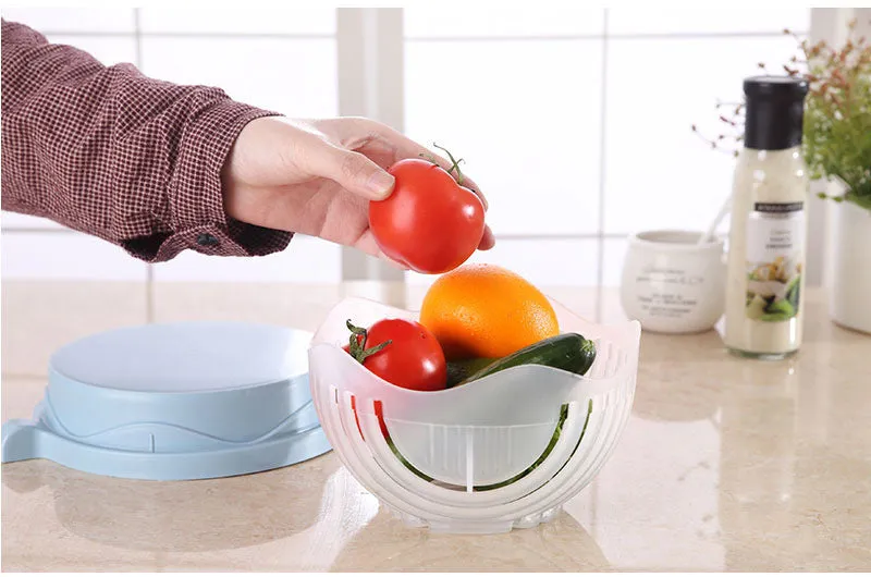 **New 2018**-  60 Second Salad Bowl Maker