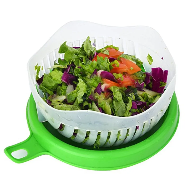 **New 2018**-  60 Second Salad Bowl Maker