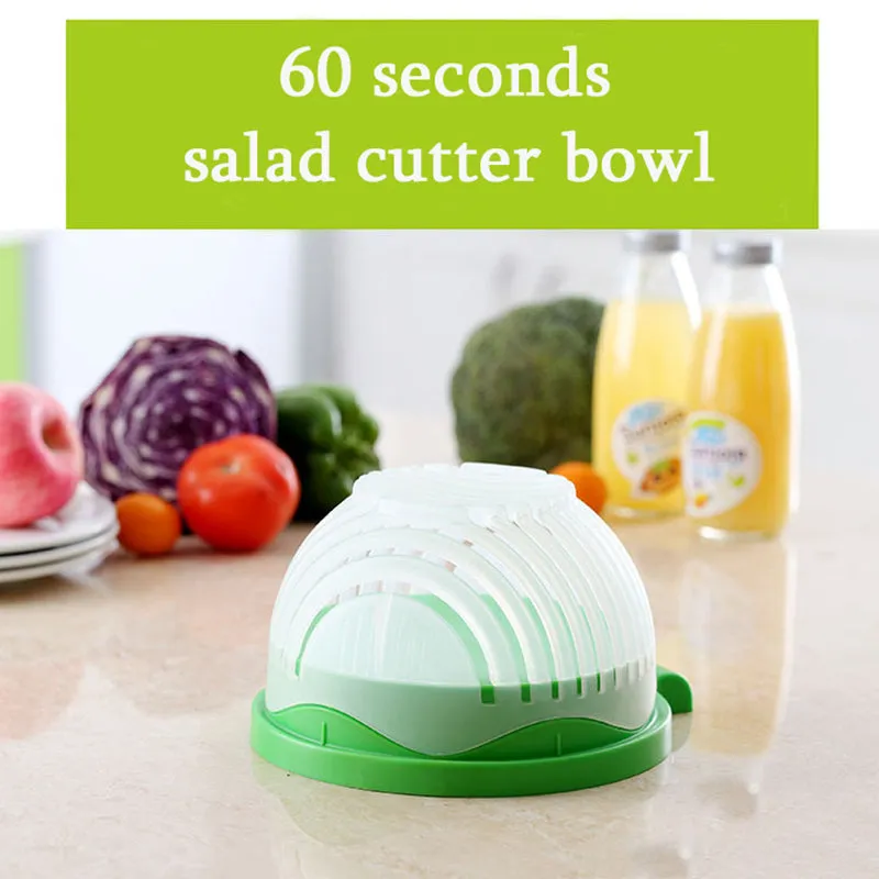 **New 2018**-  60 Second Salad Bowl Maker