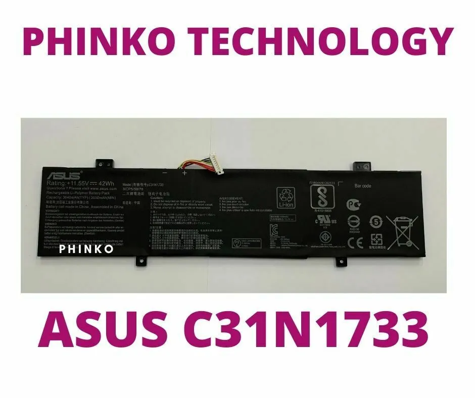 New Original C31N1733 Battery for Asus VivoBook Flip 14 TP412FA TP412UA TP470EA