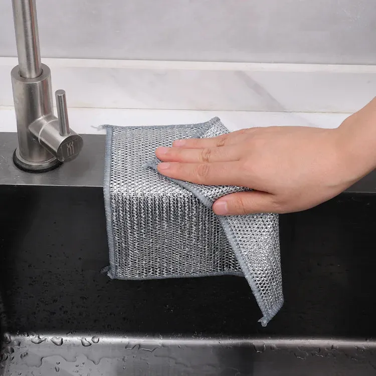 Non Scratch Steel Wire Dishcloth