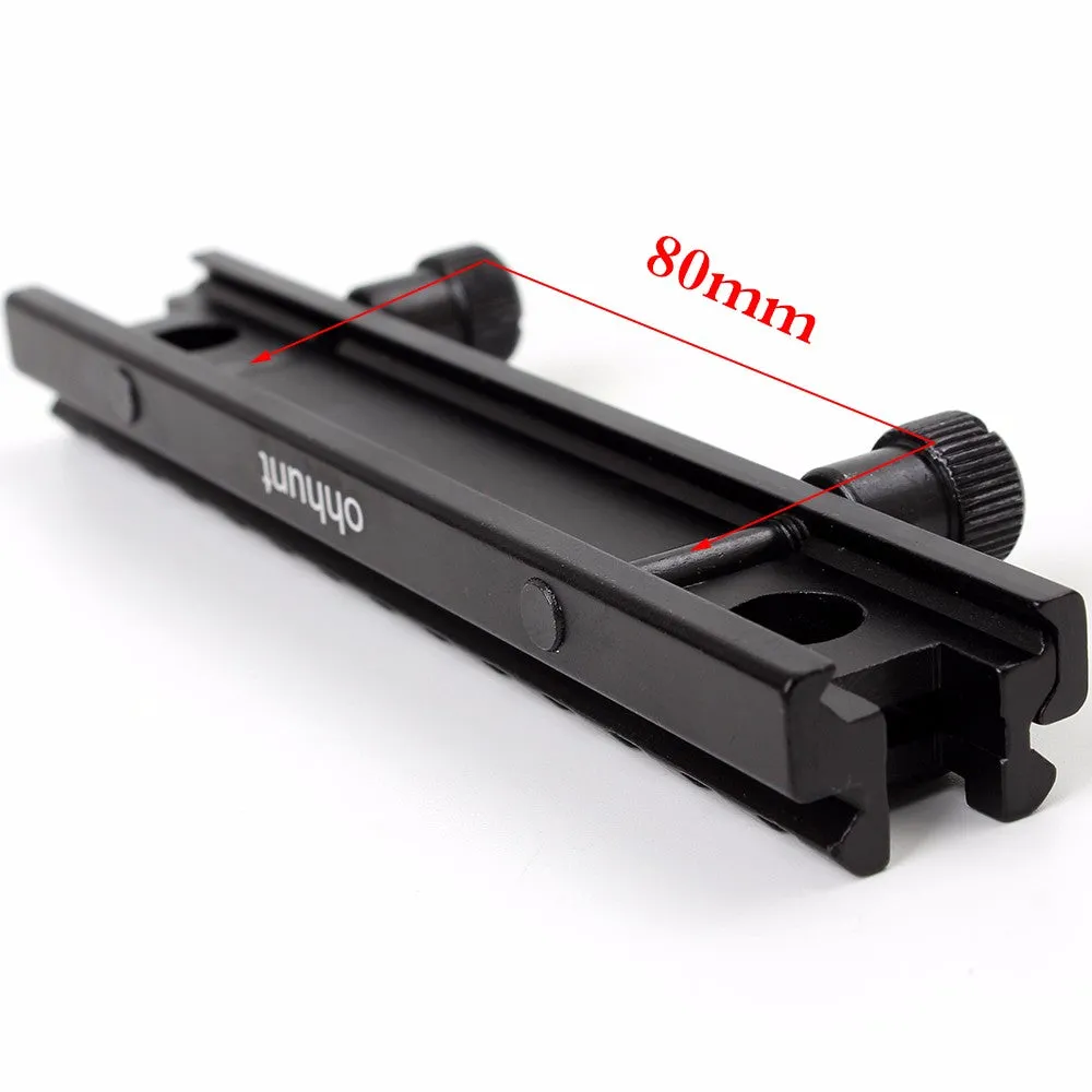 ohhunt 1" See Through Picatinny Riser Mount High Profile fit AR-15 Rifles