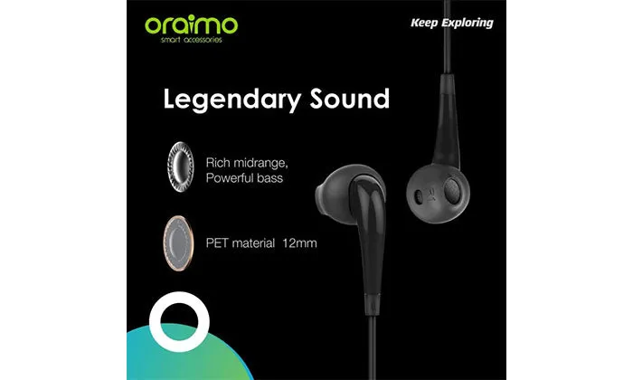 Oraimo OEP-E21 Halo Earphone