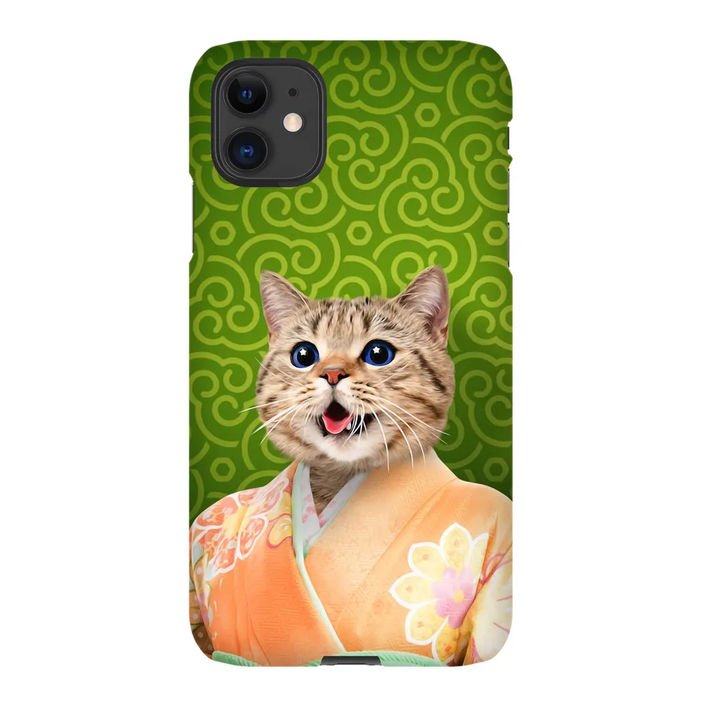 ORENJISAN CUSTOM PET PORTRAIT PHONE CASE