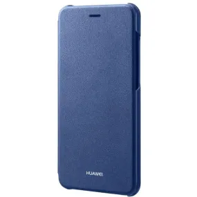 Original Huawei Honor 8 Lite Flip Cover Case Mørkeblå'