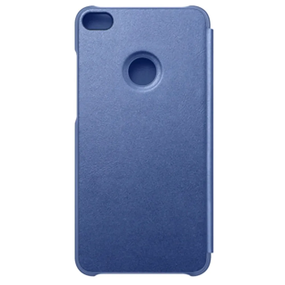 Original Huawei Honor 8 Lite Flip Cover Case Mørkeblå'