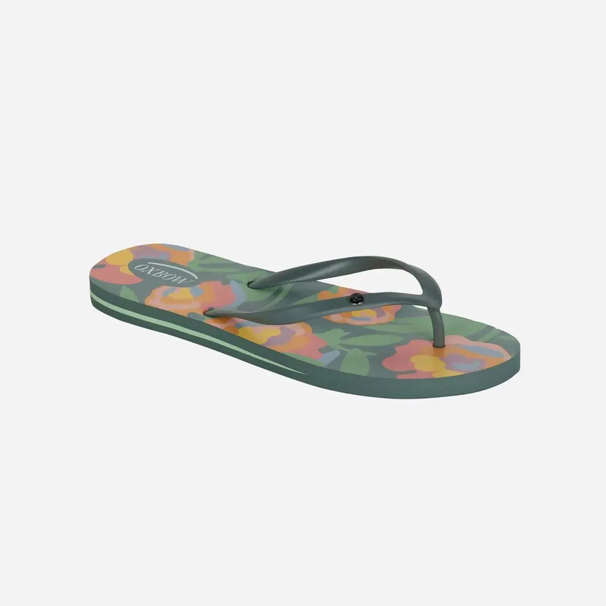 OXBOW Womens Virtilim Printed Flip Flops