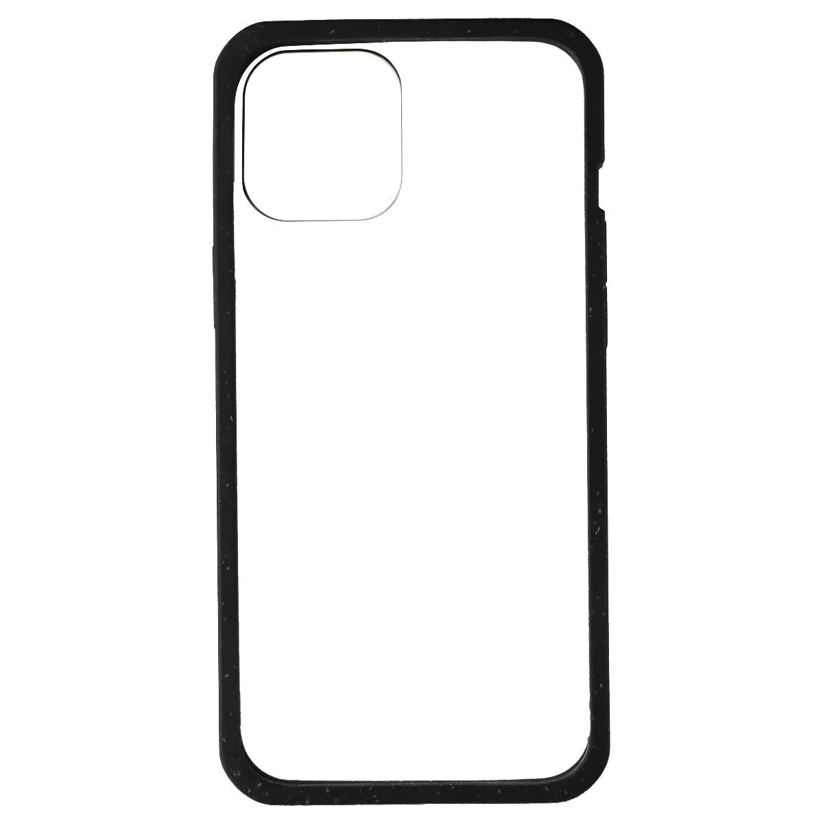 Pela Eco-Friendly Clear Case for Apple iPhone 12 Pro Max - Black Ridge