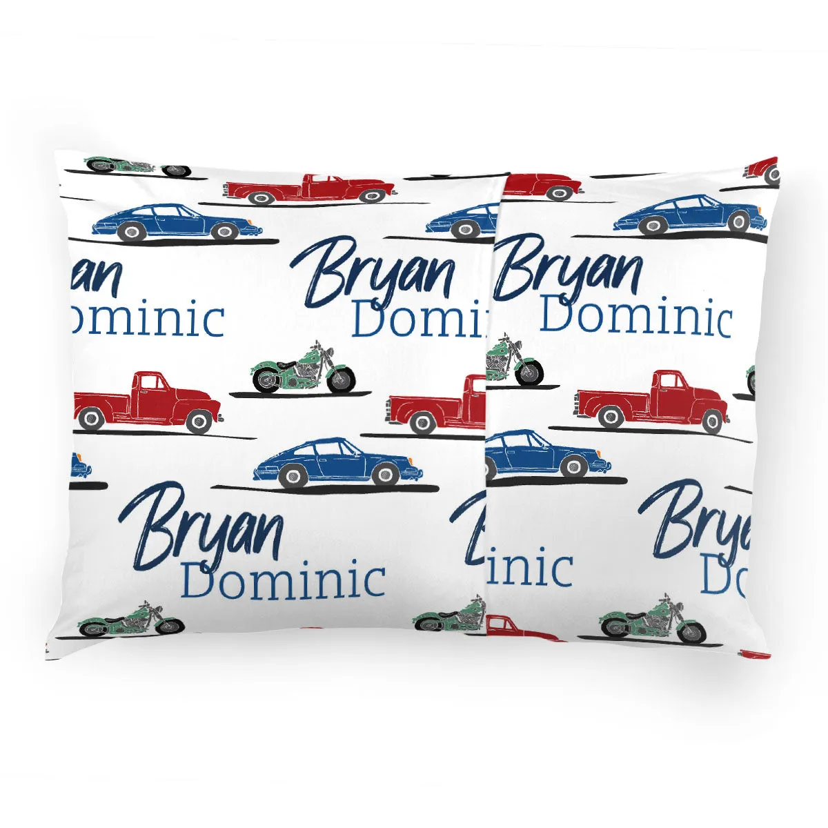 Personalized  Pillow Case | Car Show