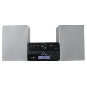 Philco Shelf Stereo Systems with CD Radio, Bluetooth MP3 AUX & USB