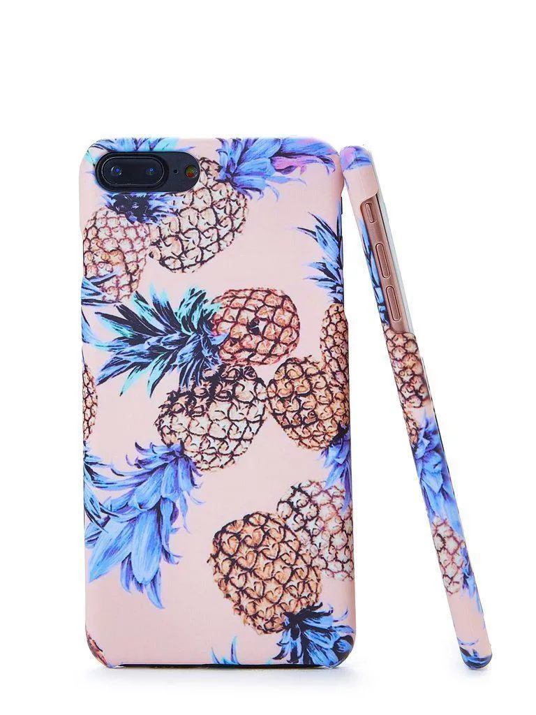 Pineapple Print iPhone Case