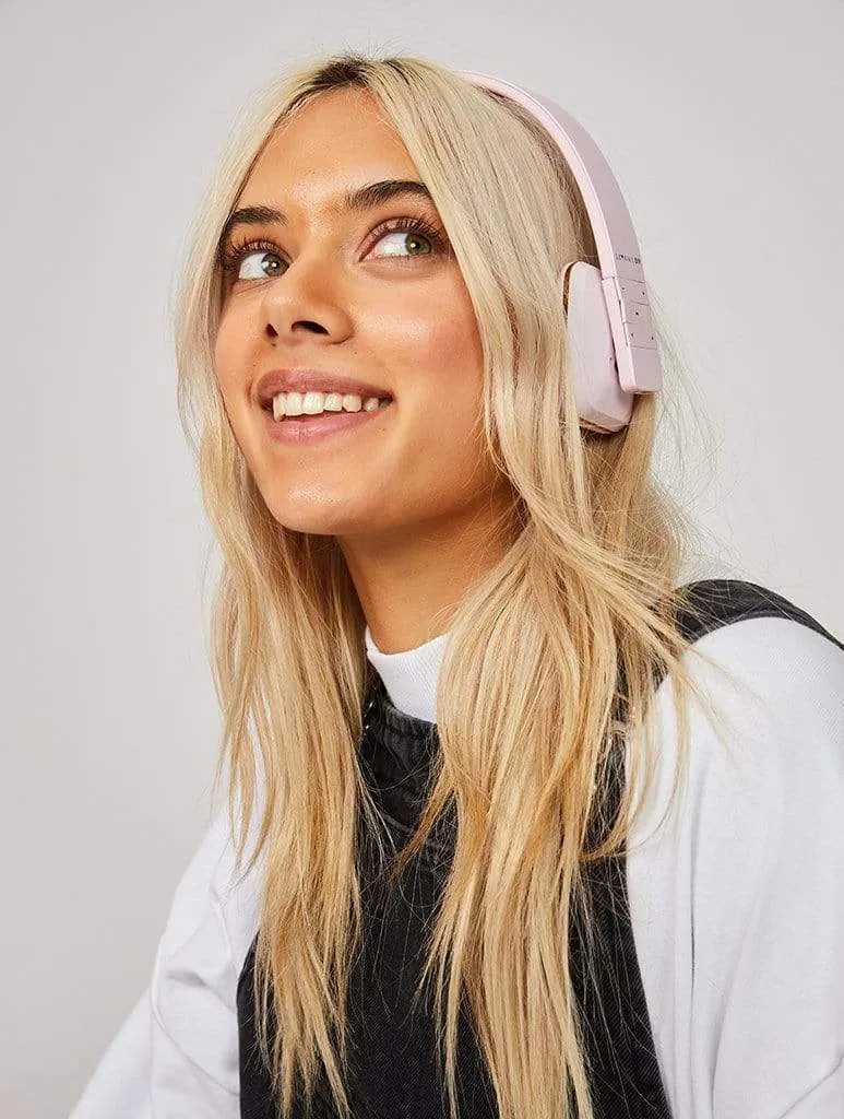 Pink Wireless Headphones