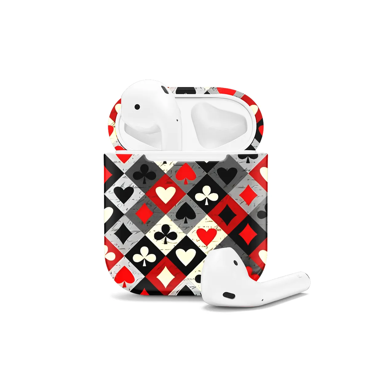 Playing Card Suit AirPods Case AirPods Pro AirPods Pro 2 AirPods 3 AirPods 2 Glossy 1435