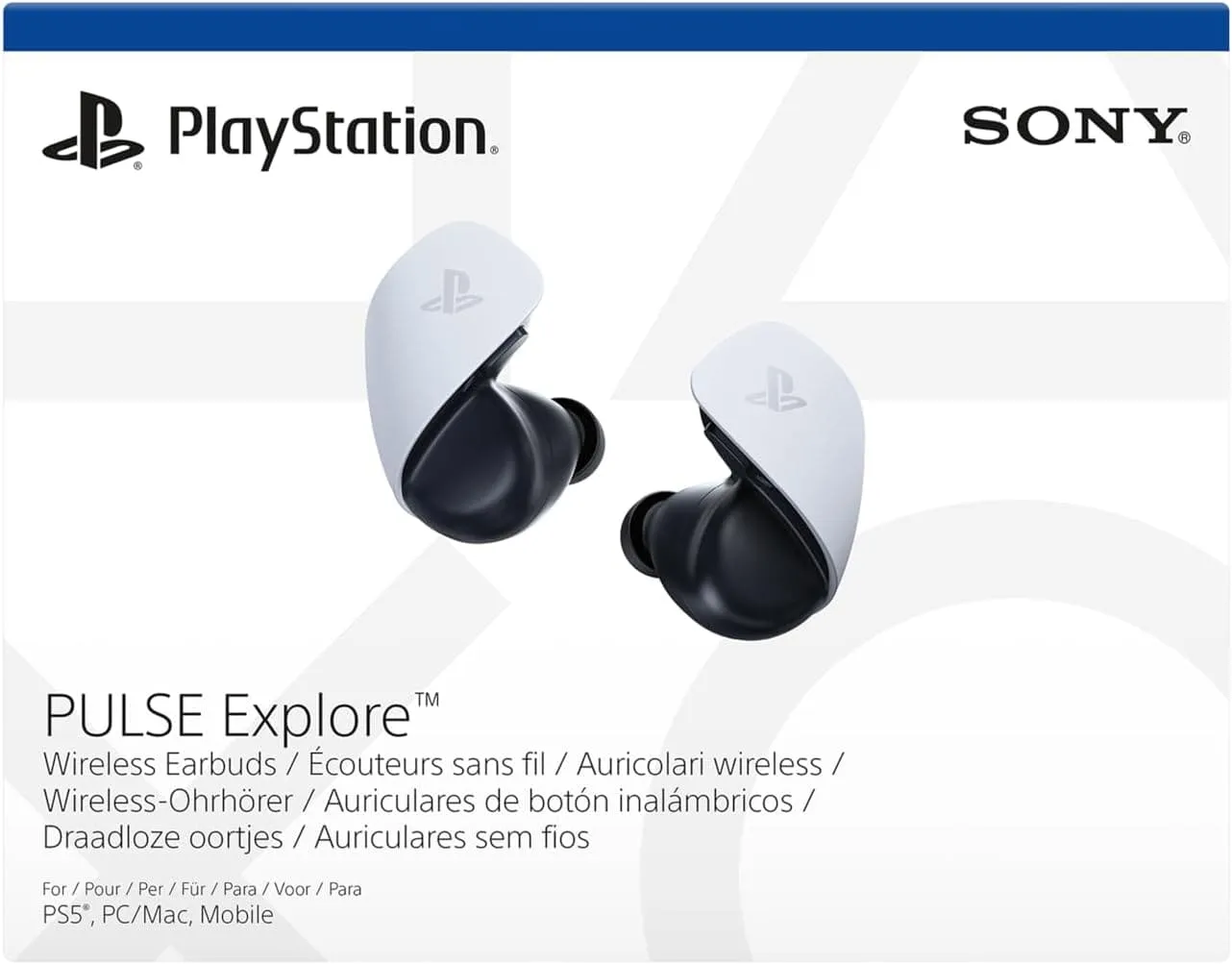 PlayStation PULSE Explore Wireless Earbuds, White