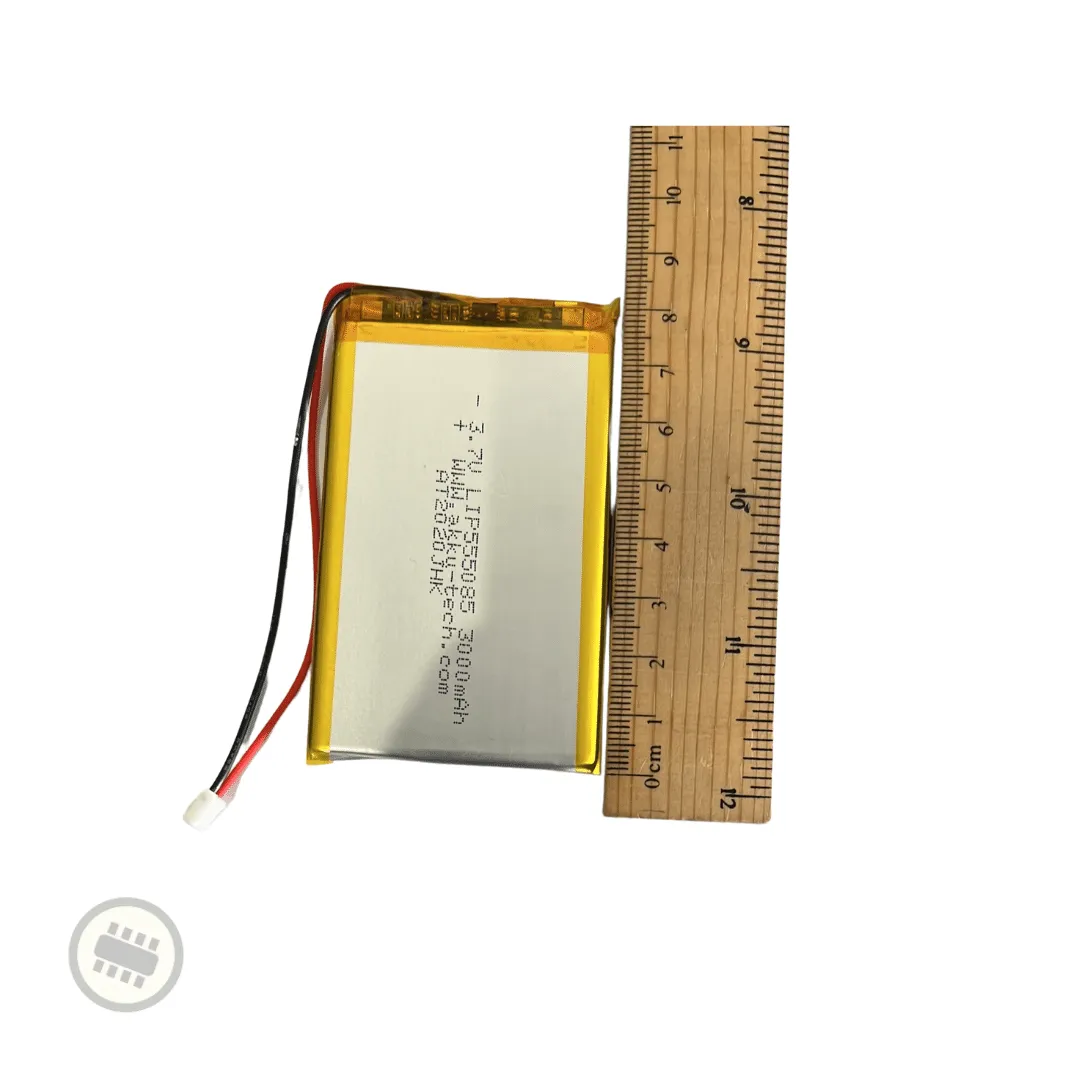 Polymer Lithium Ion Battery (LiPo) 3.7V 3000mA