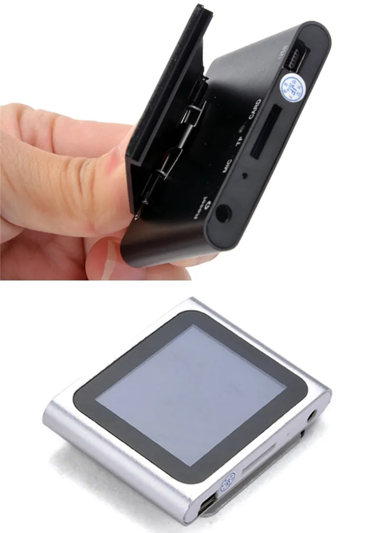 Portable 2" LCD Screen Mp3 / Mp4 Music/ Video MultiMedia Player/  FM, Games ,Movie, TF Card, Clip Sport