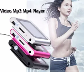 Portable 2" LCD Screen Mp3 / Mp4 Music/ Video MultiMedia Player/  FM, Games ,Movie, TF Card, Clip Sport