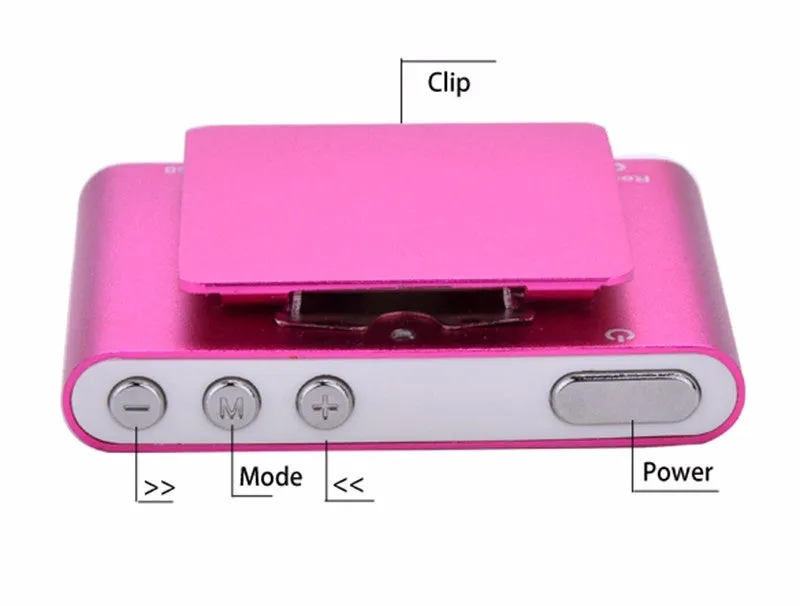 Portable 2" LCD Screen Mp3 / Mp4 Music/ Video MultiMedia Player/  FM, Games ,Movie, TF Card, Clip Sport