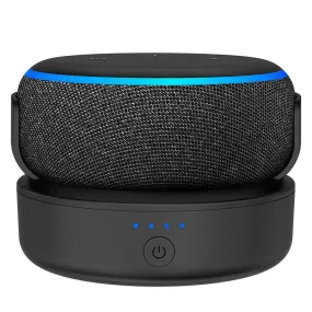 Portable Battery Base for Echo Dot (3rd Gen)