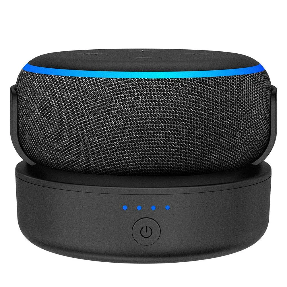 Portable Battery Base for Echo Dot (3rd Gen)