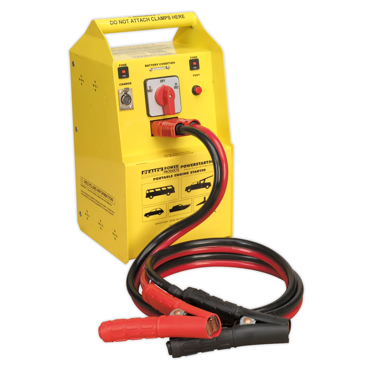 PowerStart Emergency Jump Starter 500hp Start 12/24V