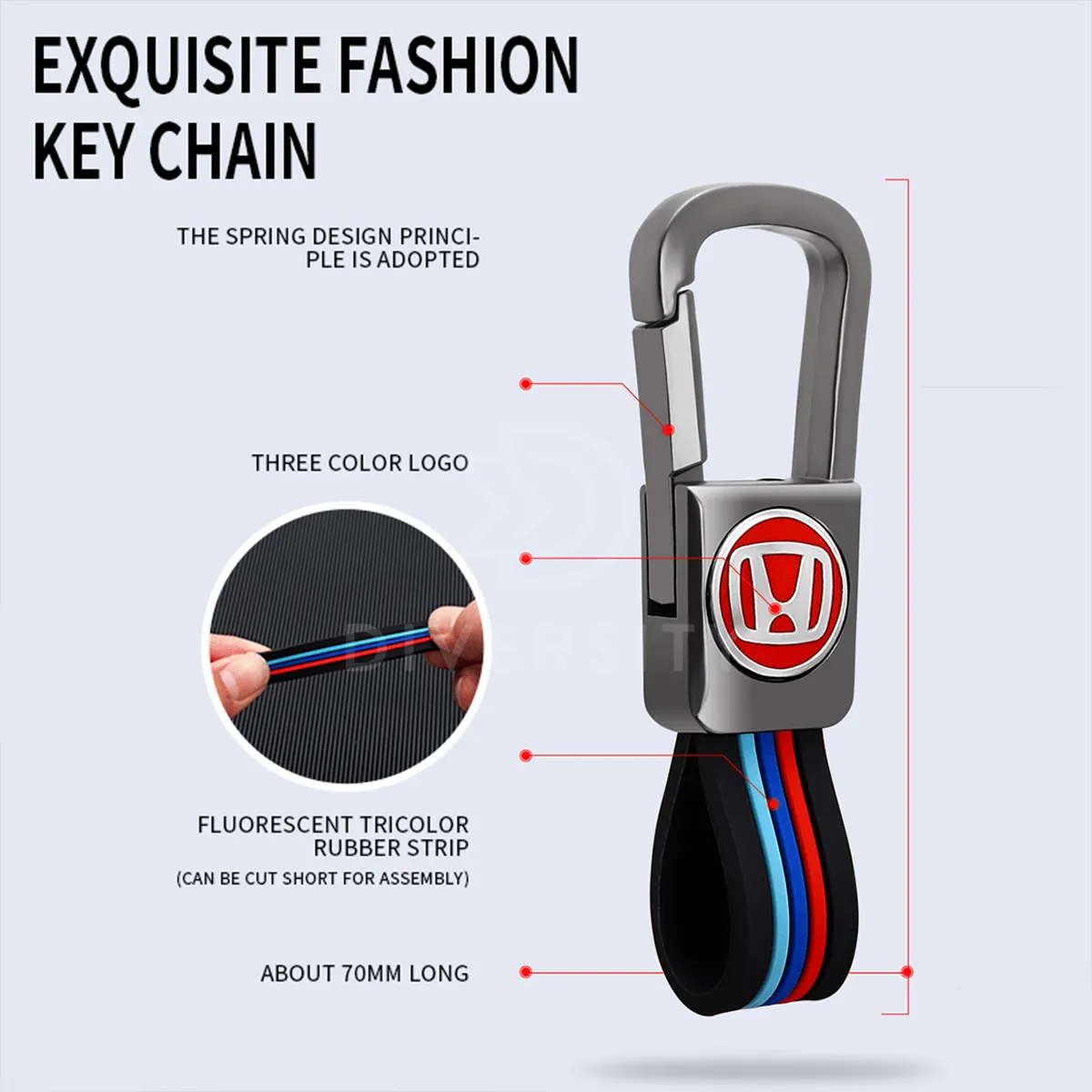 Premium Alloy Car Key Case