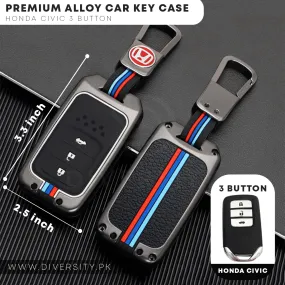 Premium Alloy Car Key Case