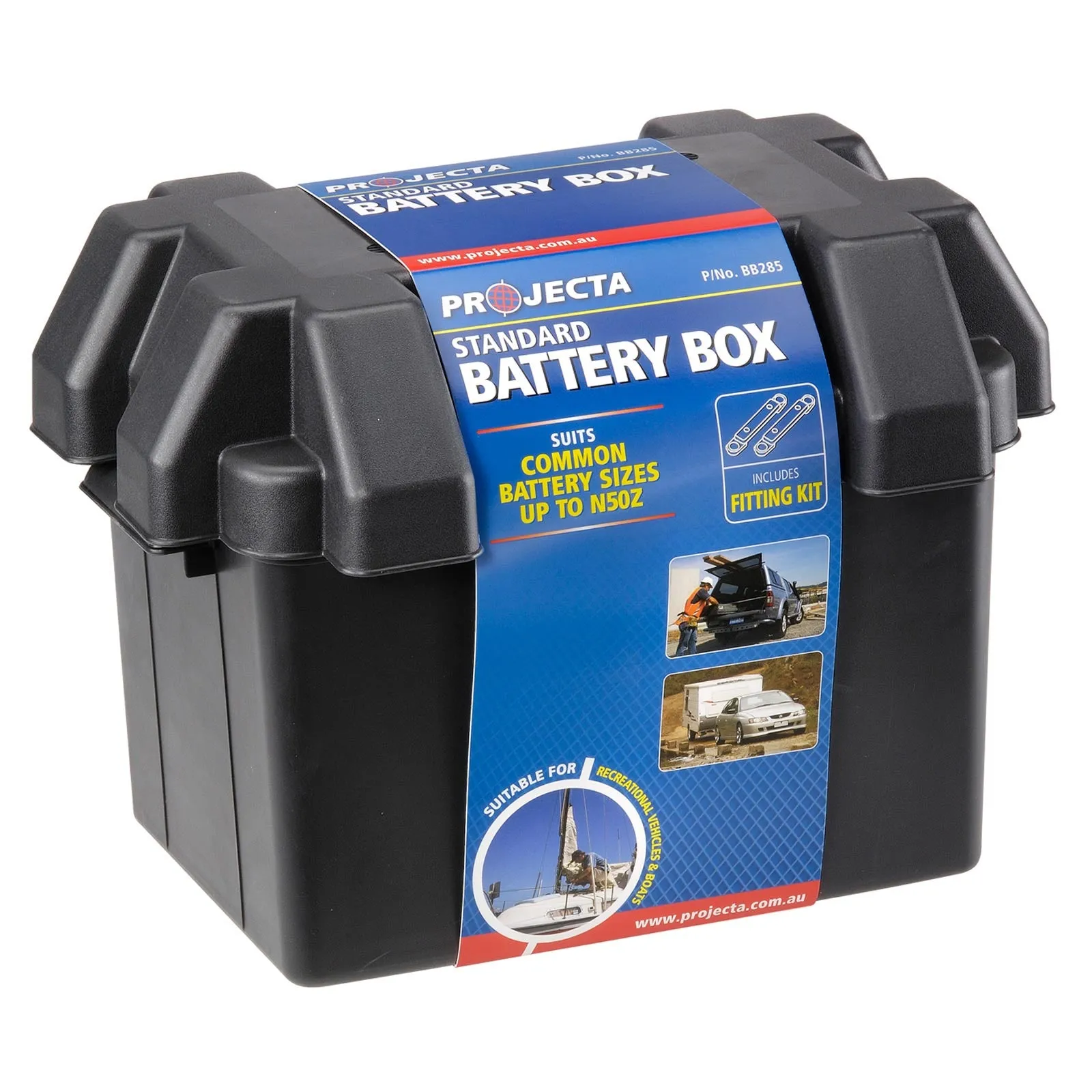 Projecta BB285 Battery Box Storage Case, Suits N50 Battery