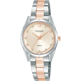 Pulsar PH8505X Swarovski Crystral WR100 Womans Watch