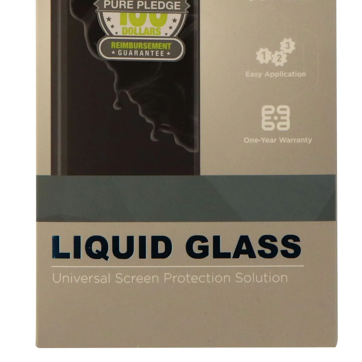 PureGear Universal Liquid Glass Screen Protector for Smart Devices - Clear