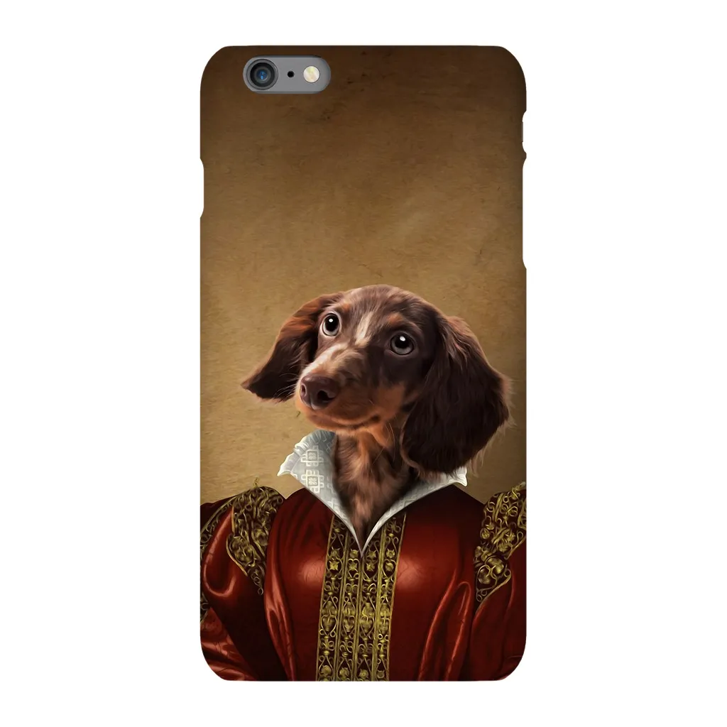 QUEEN TISENSHAL CUSTOM PET PORTRAIT PHONE CASE