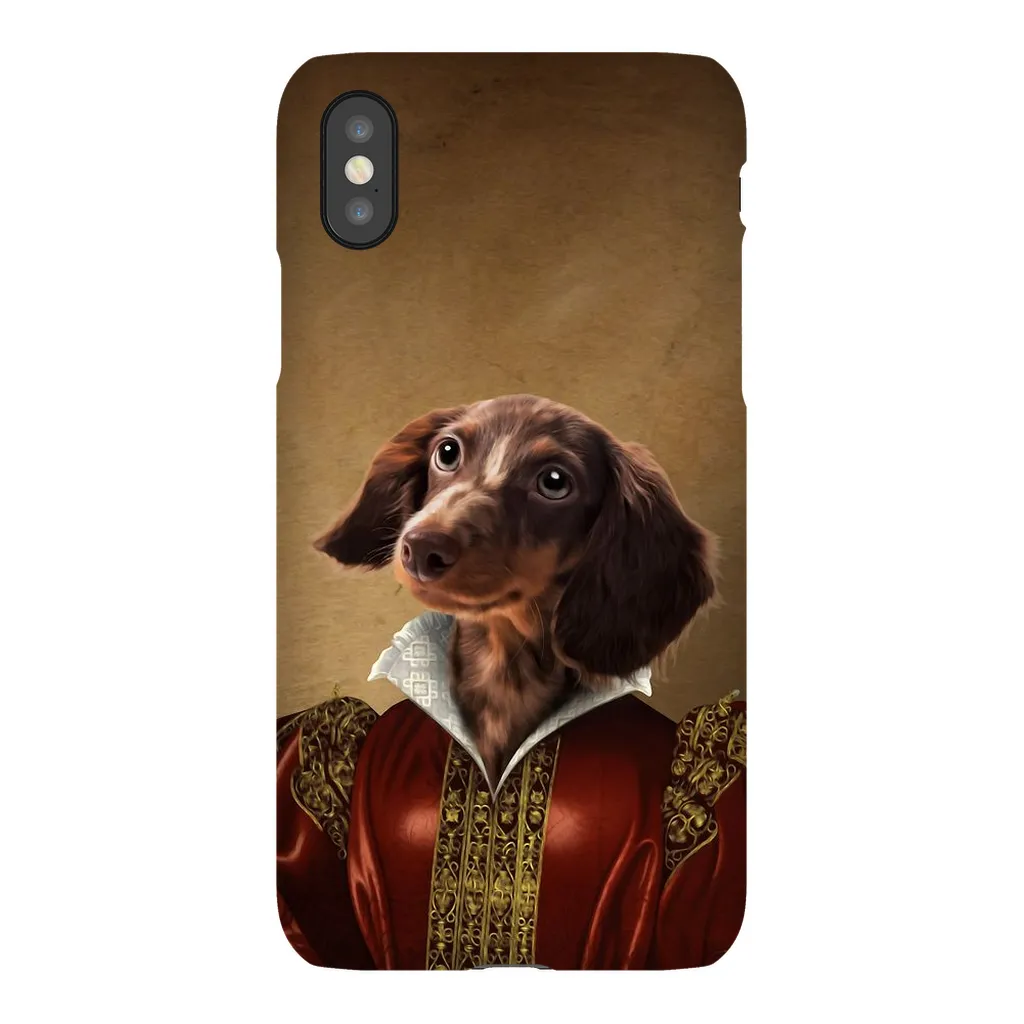 QUEEN TISENSHAL CUSTOM PET PORTRAIT PHONE CASE