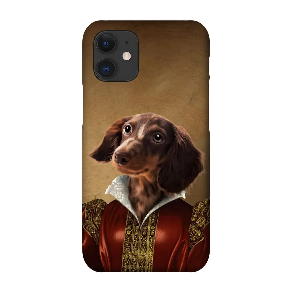 QUEEN TISENSHAL CUSTOM PET PORTRAIT PHONE CASE