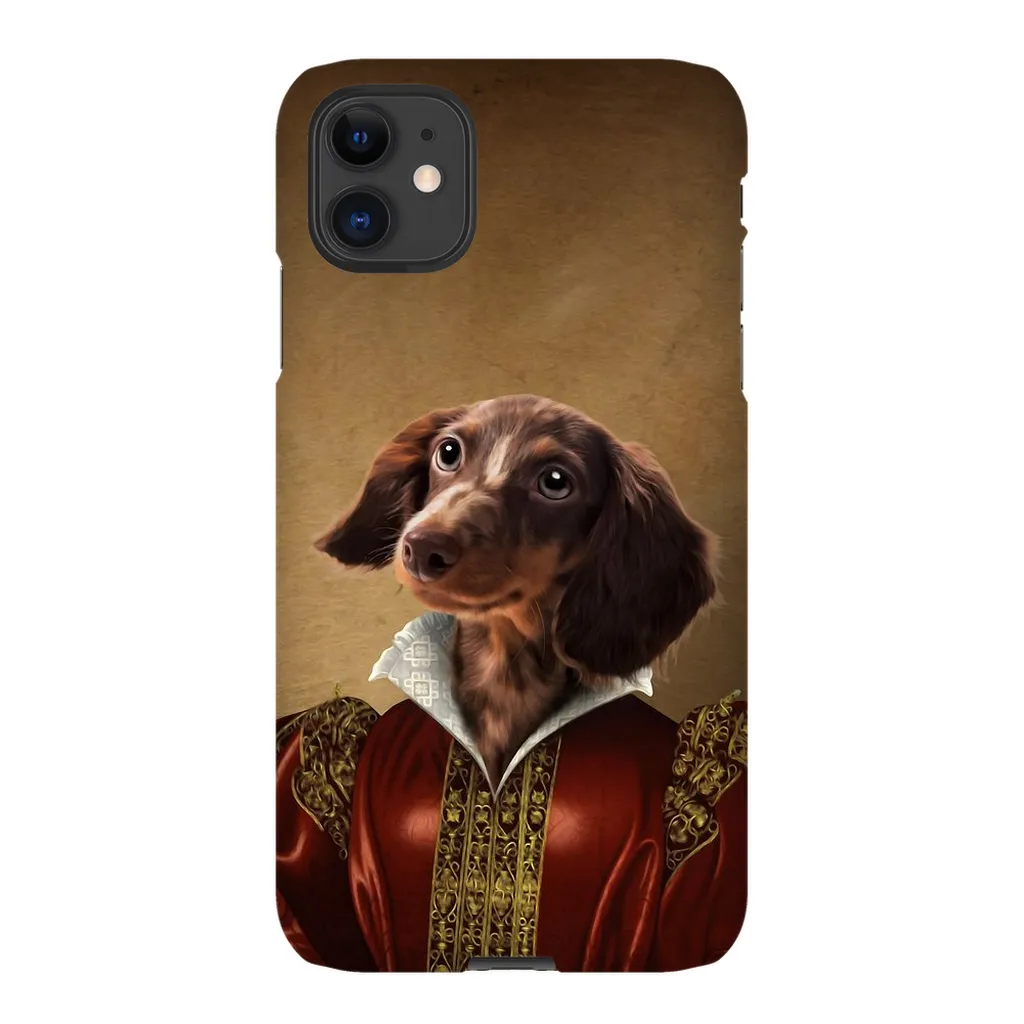 QUEEN TISENSHAL CUSTOM PET PORTRAIT PHONE CASE