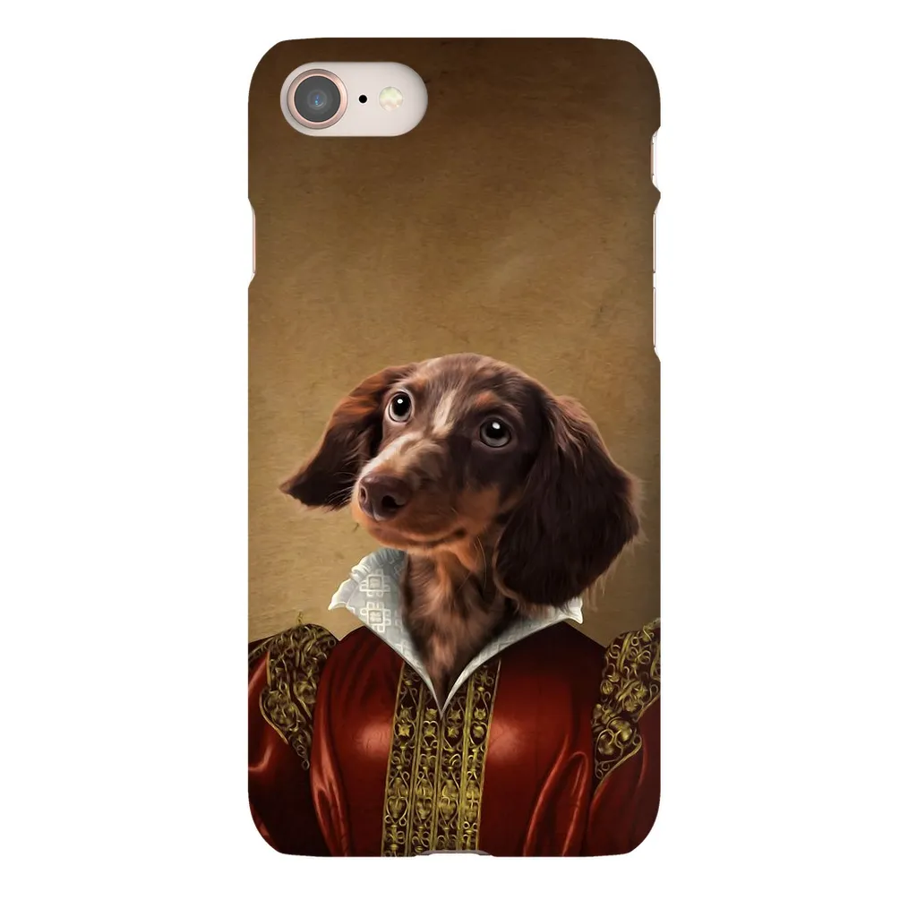 QUEEN TISENSHAL CUSTOM PET PORTRAIT PHONE CASE