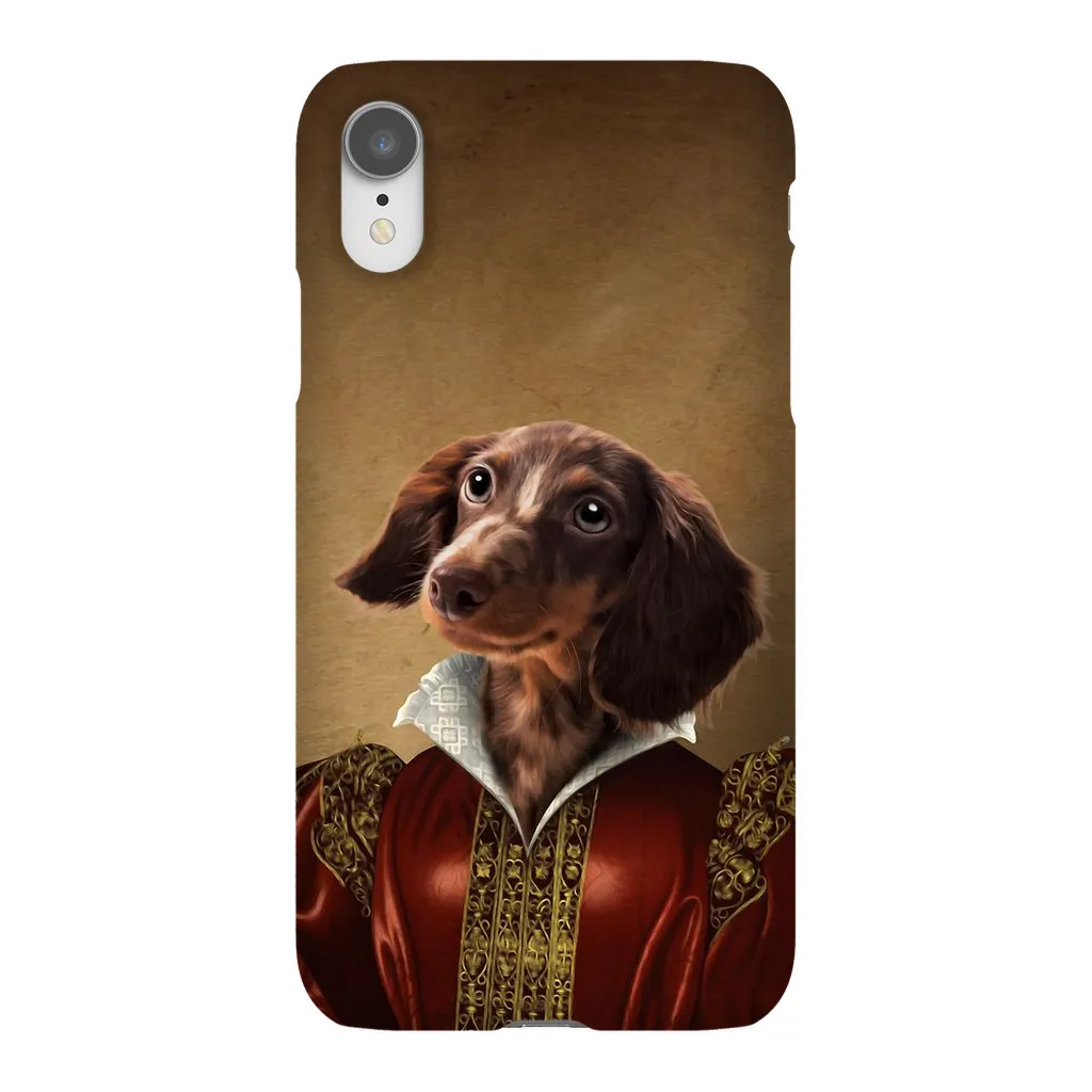 QUEEN TISENSHAL CUSTOM PET PORTRAIT PHONE CASE