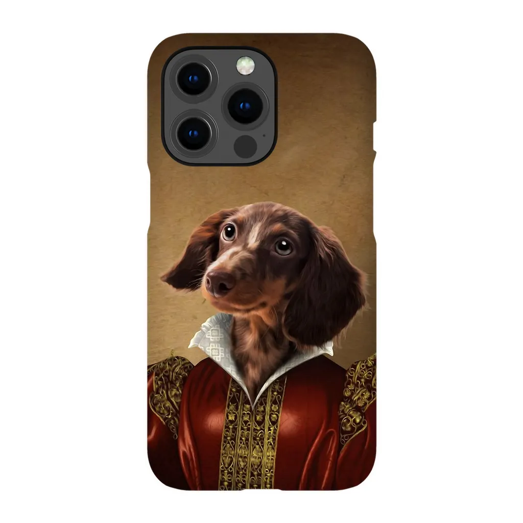 QUEEN TISENSHAL CUSTOM PET PORTRAIT PHONE CASE