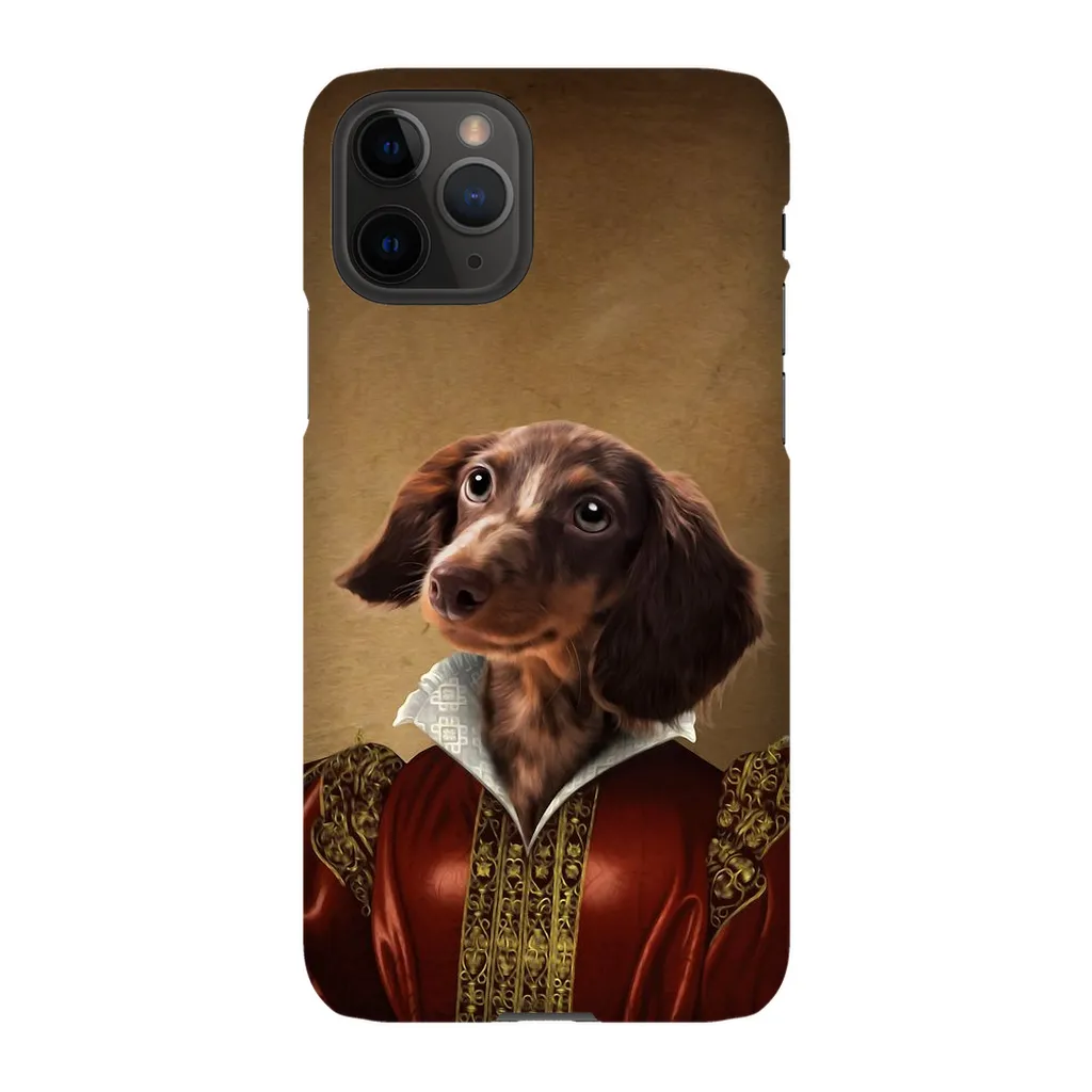 QUEEN TISENSHAL CUSTOM PET PORTRAIT PHONE CASE