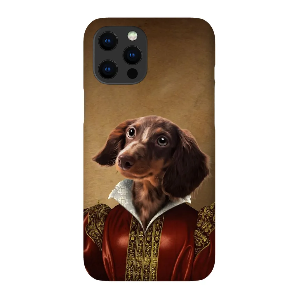 QUEEN TISENSHAL CUSTOM PET PORTRAIT PHONE CASE