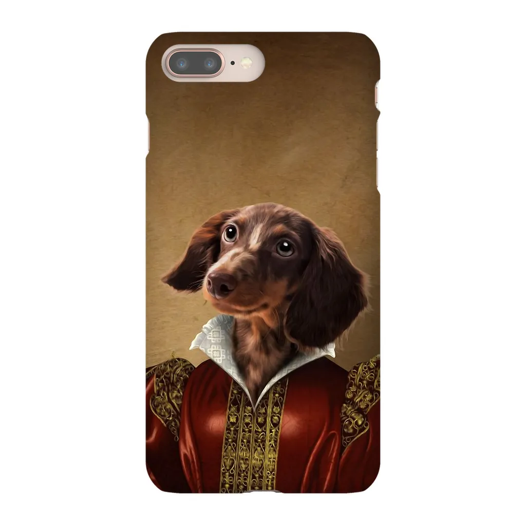 QUEEN TISENSHAL CUSTOM PET PORTRAIT PHONE CASE