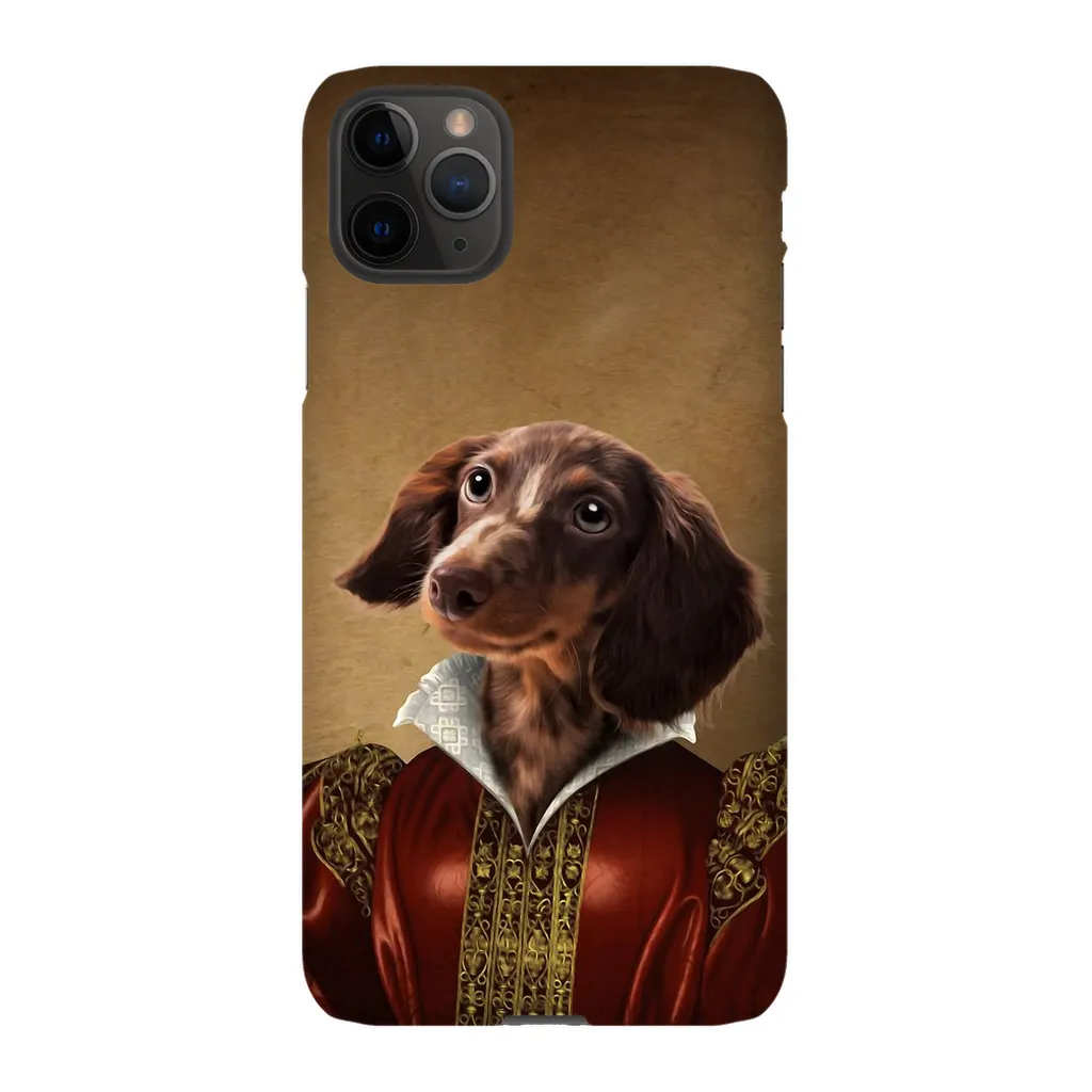 QUEEN TISENSHAL CUSTOM PET PORTRAIT PHONE CASE