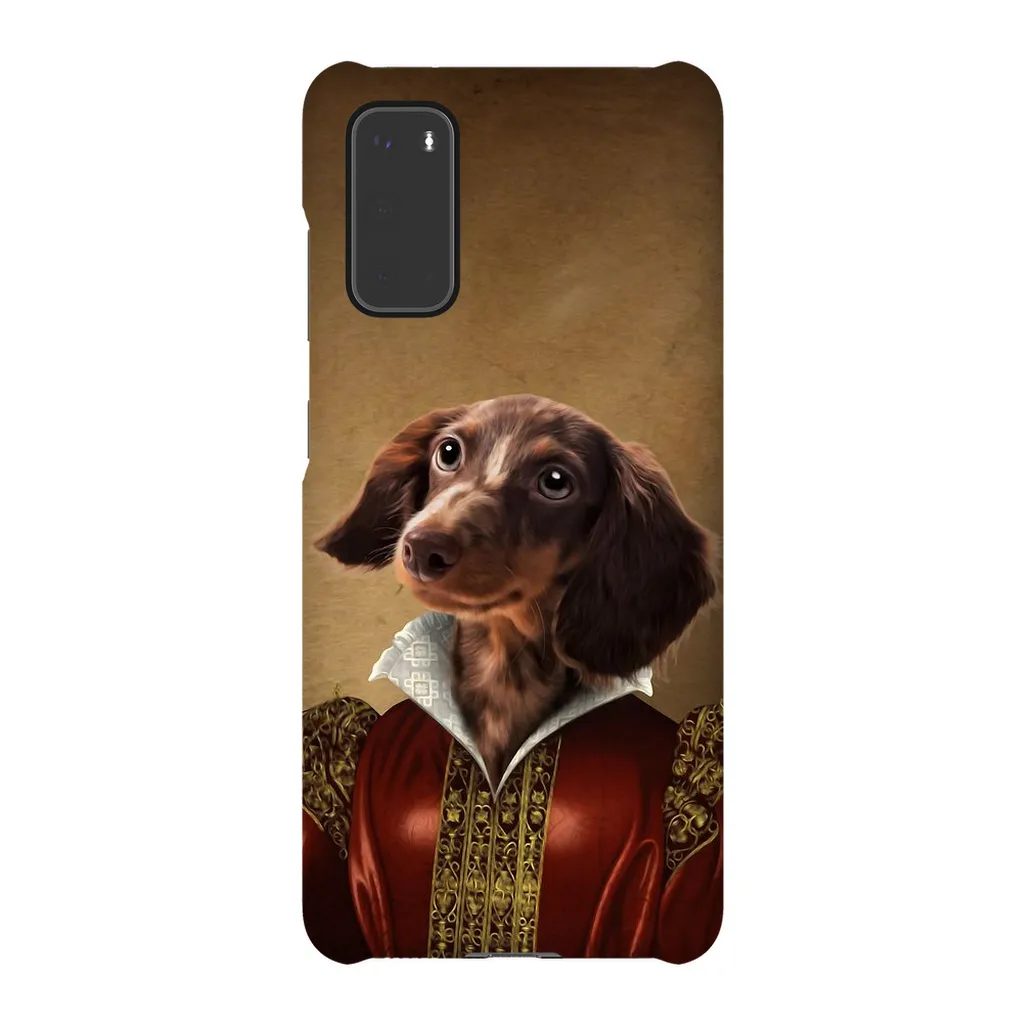 QUEEN TISENSHAL CUSTOM PET PORTRAIT PHONE CASE