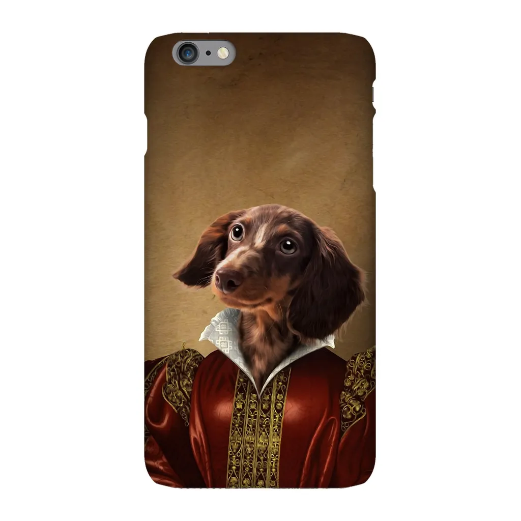 QUEEN TISENSHAL CUSTOM PET PORTRAIT PHONE CASE