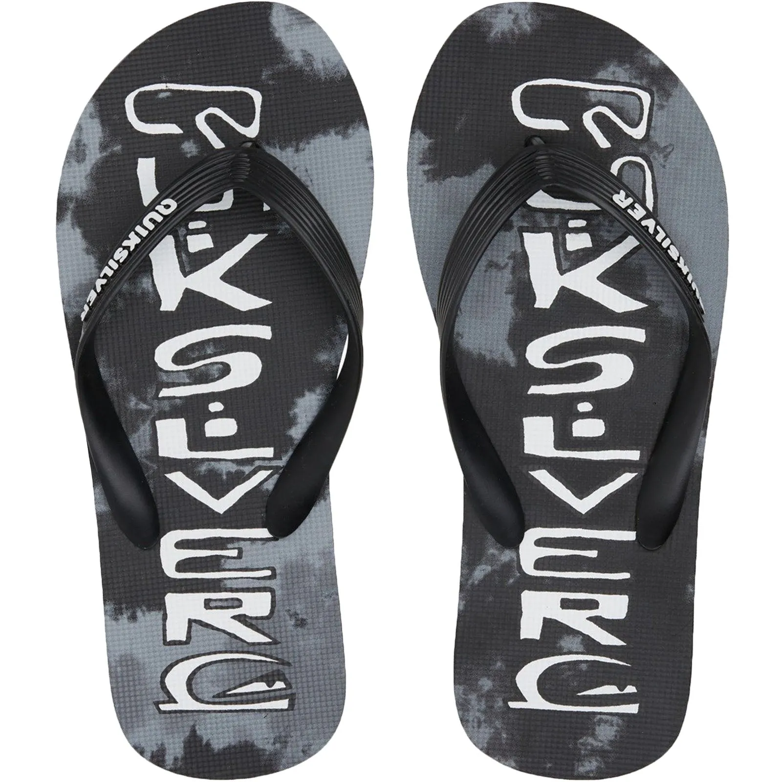 Quiksilver Kids MoloKai Acid Drop Flip Flops - Black