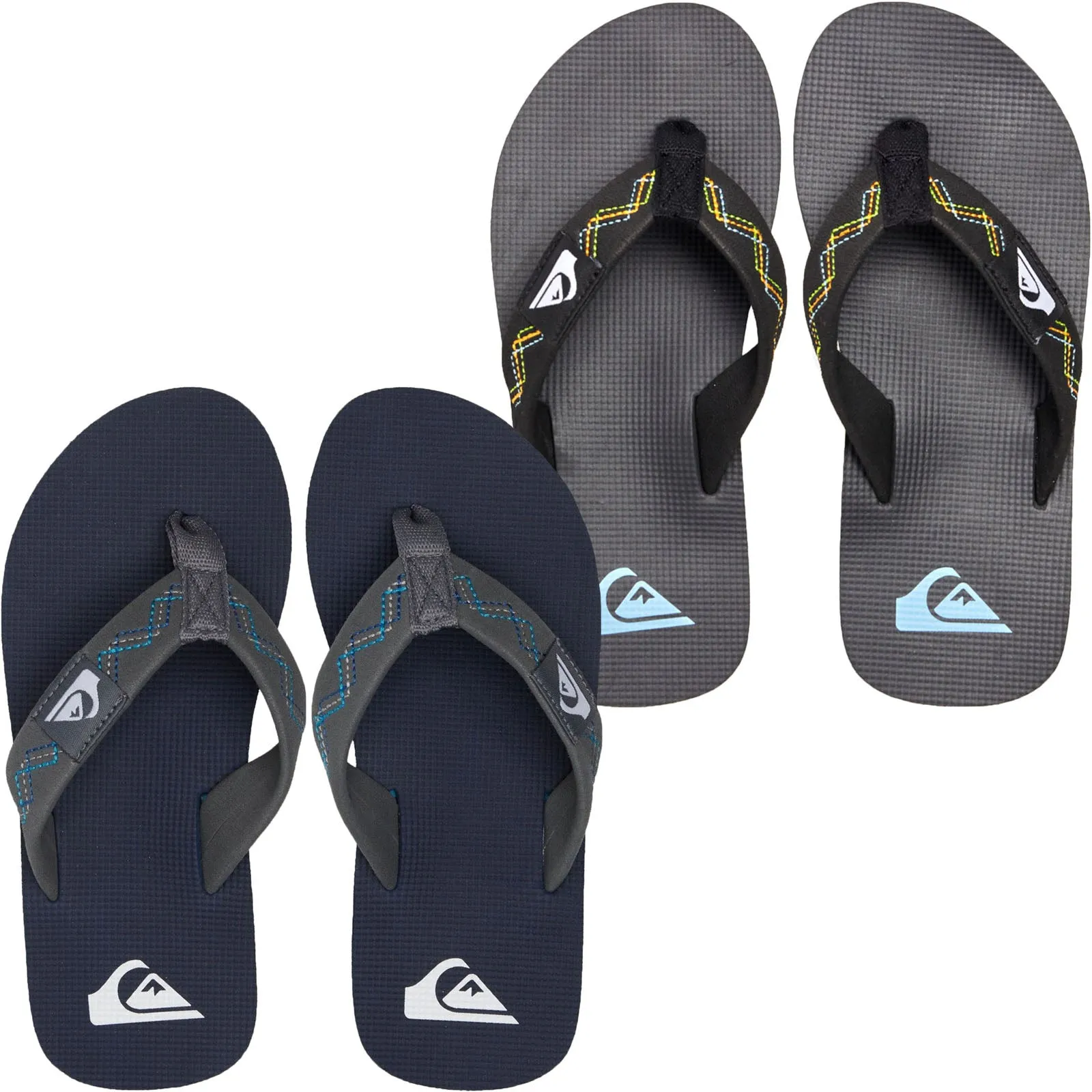 Quiksilver Kids Molokai Stitchy Flip Flops