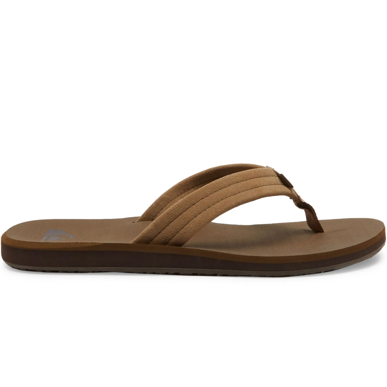 Quiksilver Mens Carver Suede Core Sandals Flip Flops