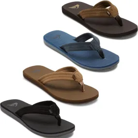 Quiksilver Mens Carver Suede Core Sandals Flip Flops