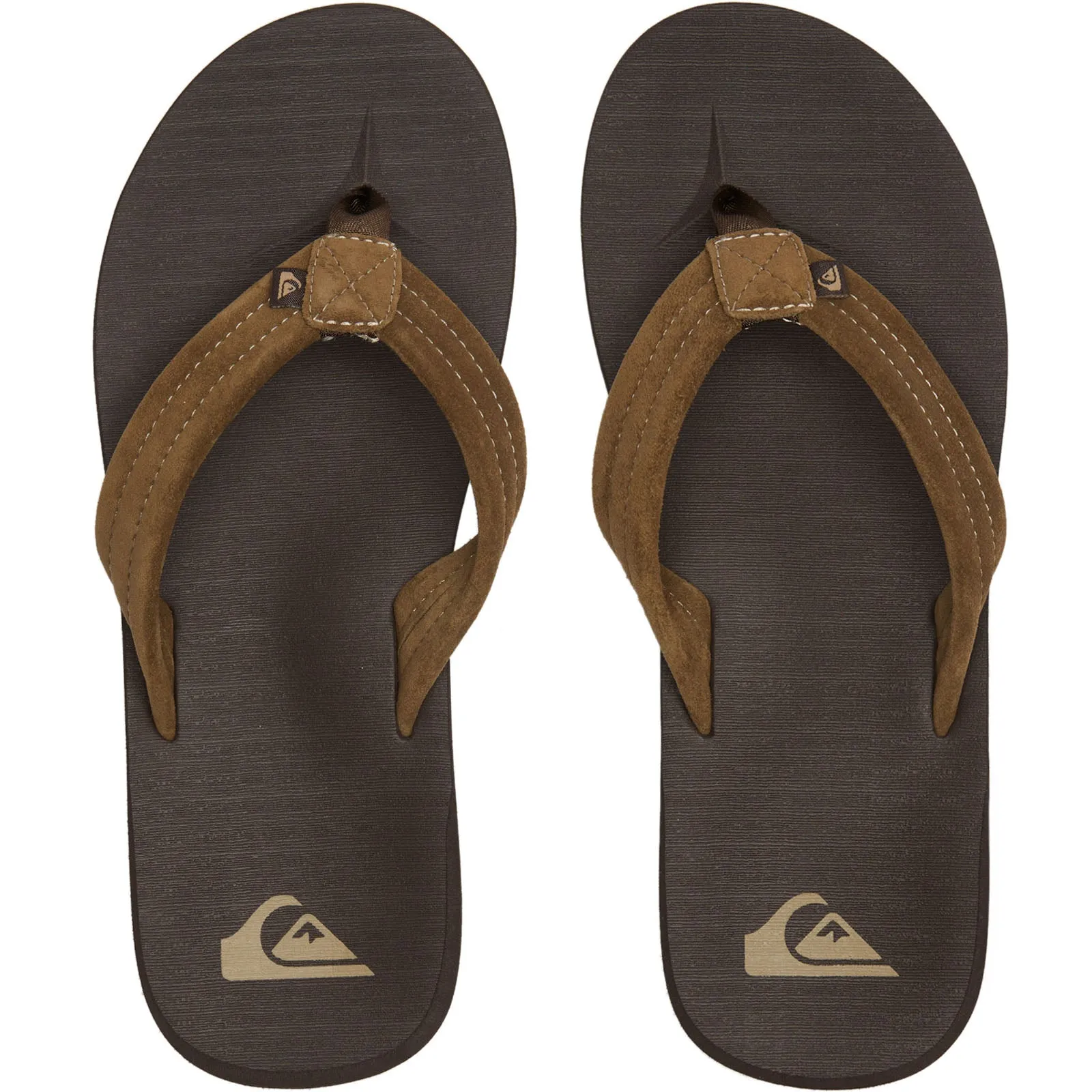 Quiksilver Mens Carver Suede Core Sandals Flip Flops