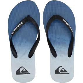 Quiksilver Mens MoloKai Faded Tide Flip Flops - Blue